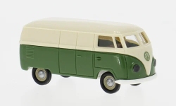 Brekina 32077 - H0 - VW T1a Kasten - hellbeige/grün